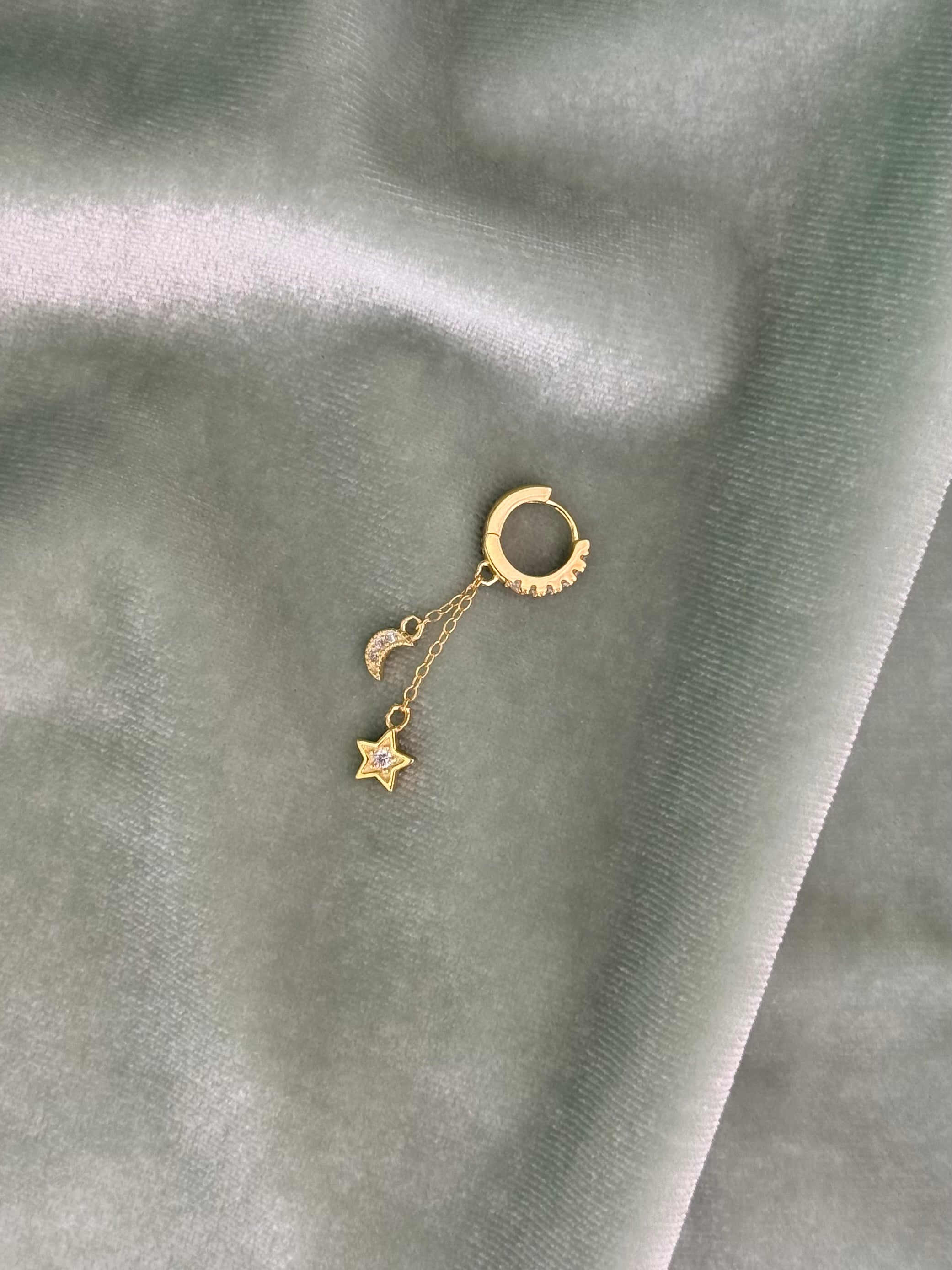 Collana Amicizia Luna E Stella In Argento 925 Per Coppia O Amici