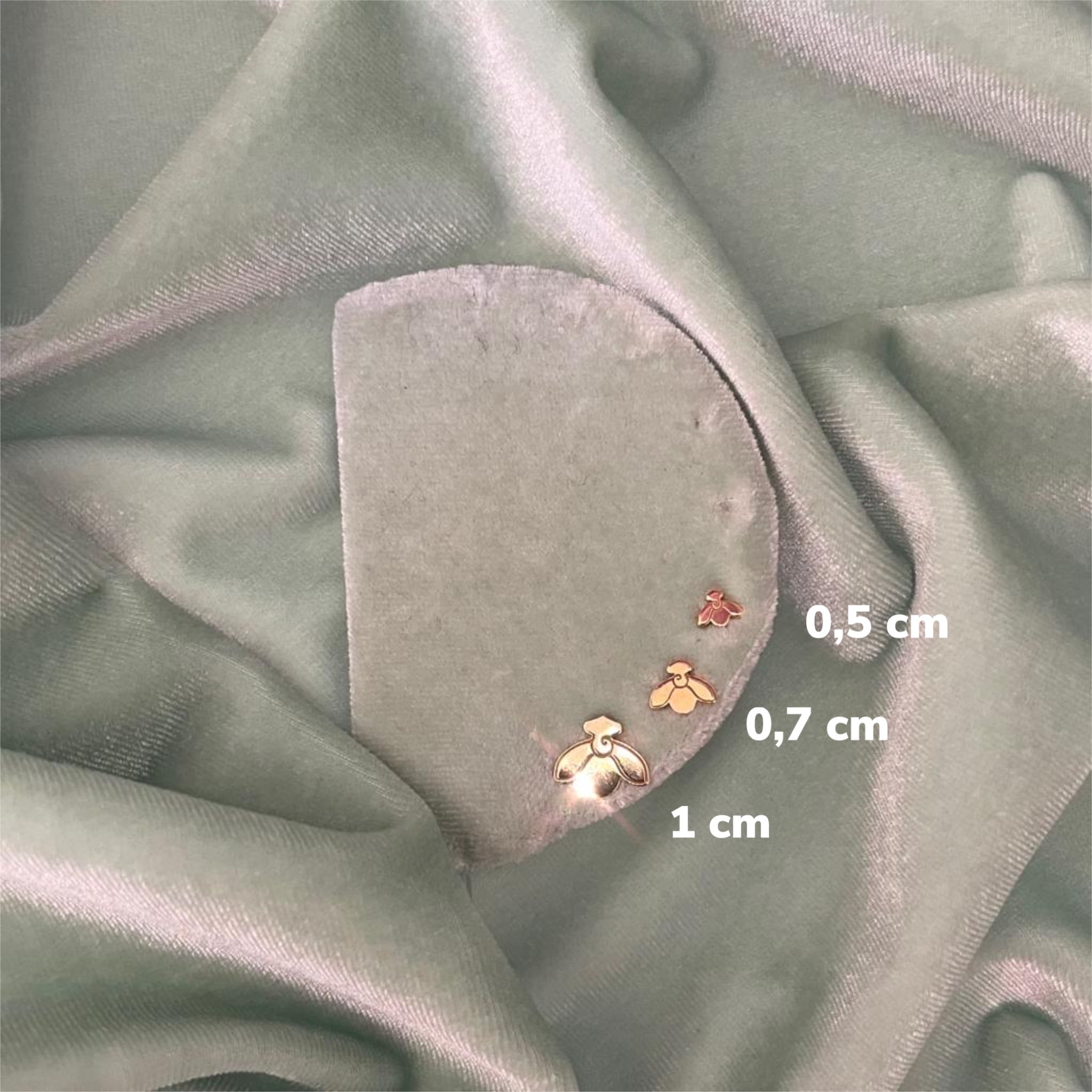 Beebeecraft 1 Confezione Da 10 Orecchini Placcati In Oro 18 Carati Con Perno In Argento Sterling 925 Con Catenina Lunga Filettata, Con Passante Da 8,5 - Foto 9