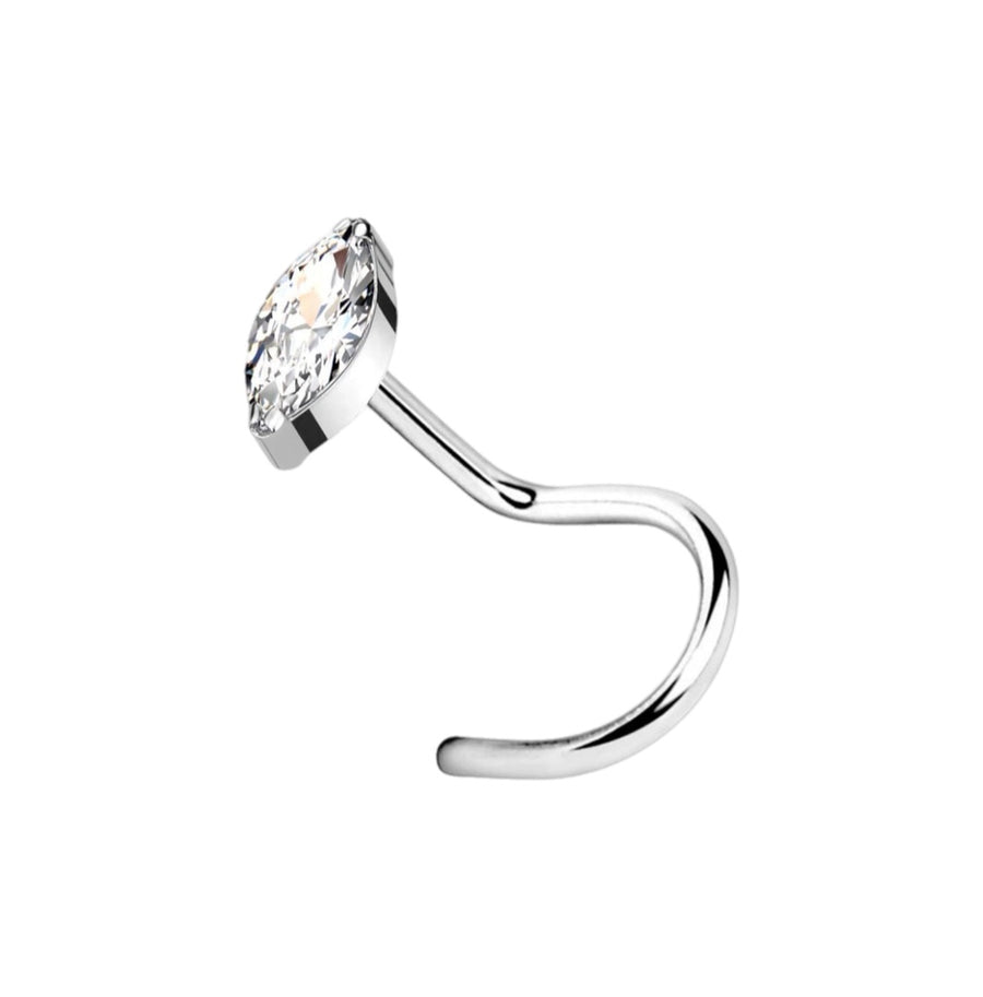 Piercing Nostril Cristallo Oliva