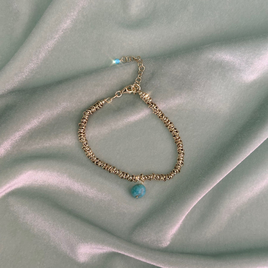 Turquoise Charm Bracelet